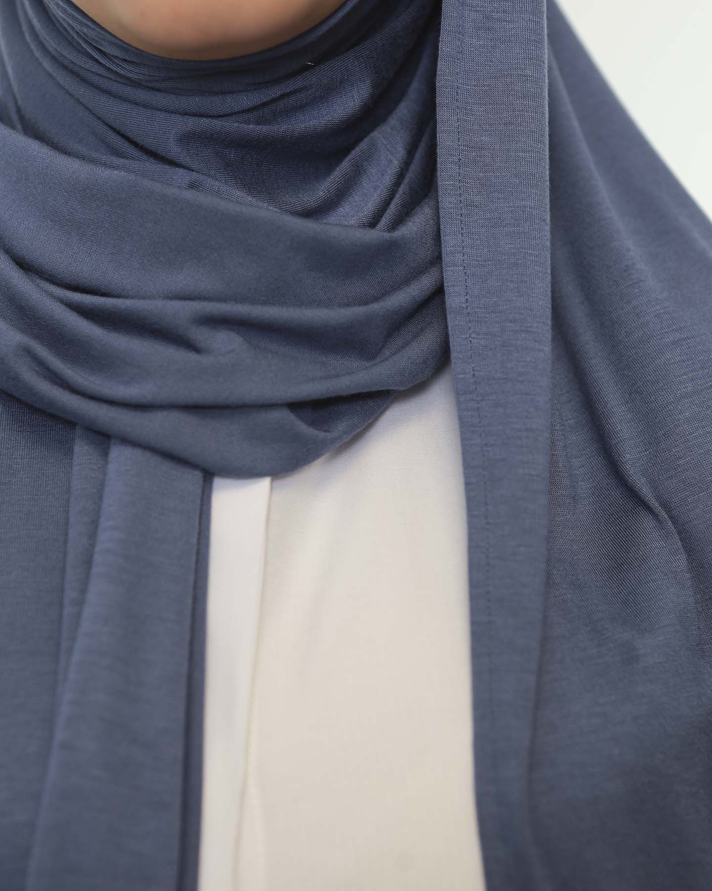 Premium Jersey Hijab - Royal Blue