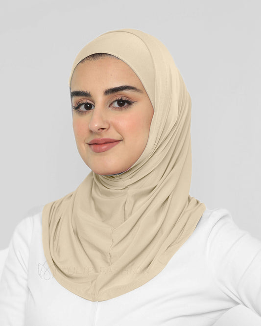Hijab Al Amira Lycra - Beige