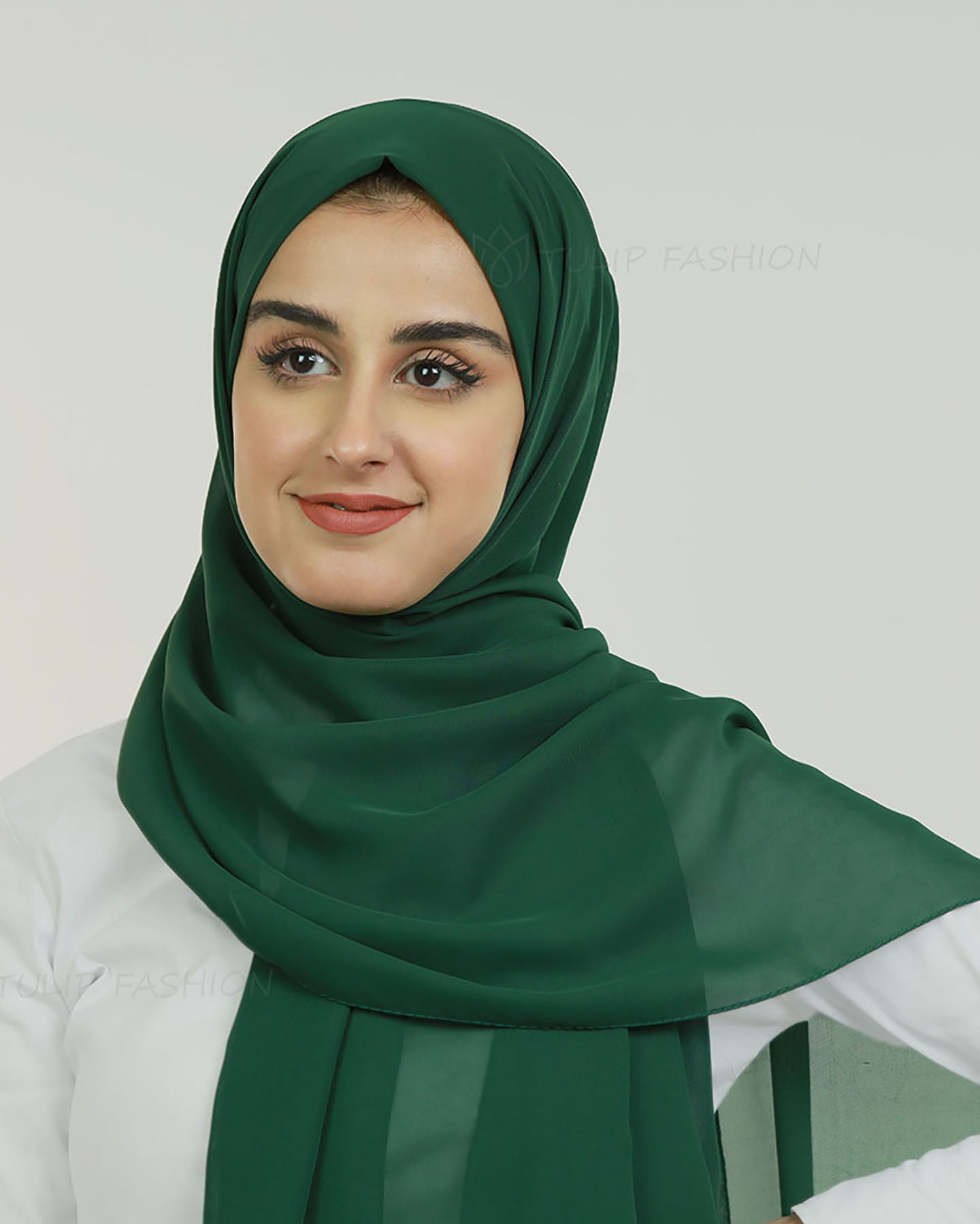 Hijab - Chiffon - Green