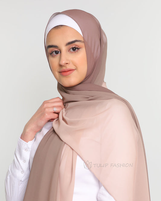 Hijab - Chiffon Sabina - Hazel Brown