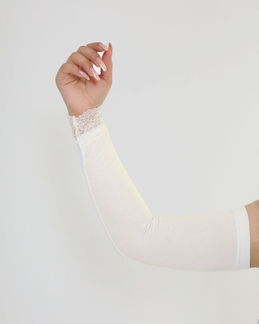 Sleeve - Lace - Off-White