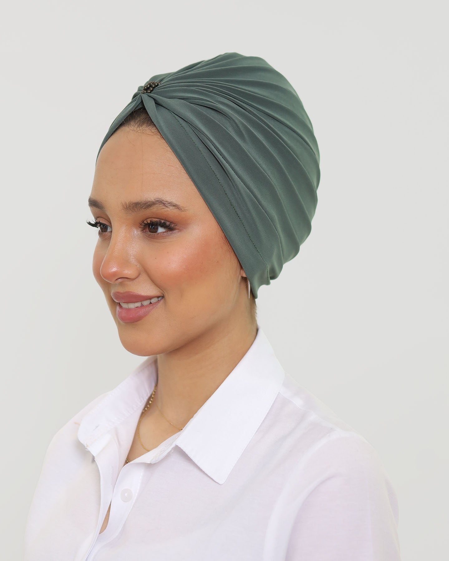 Turban - Acia - Olive Green