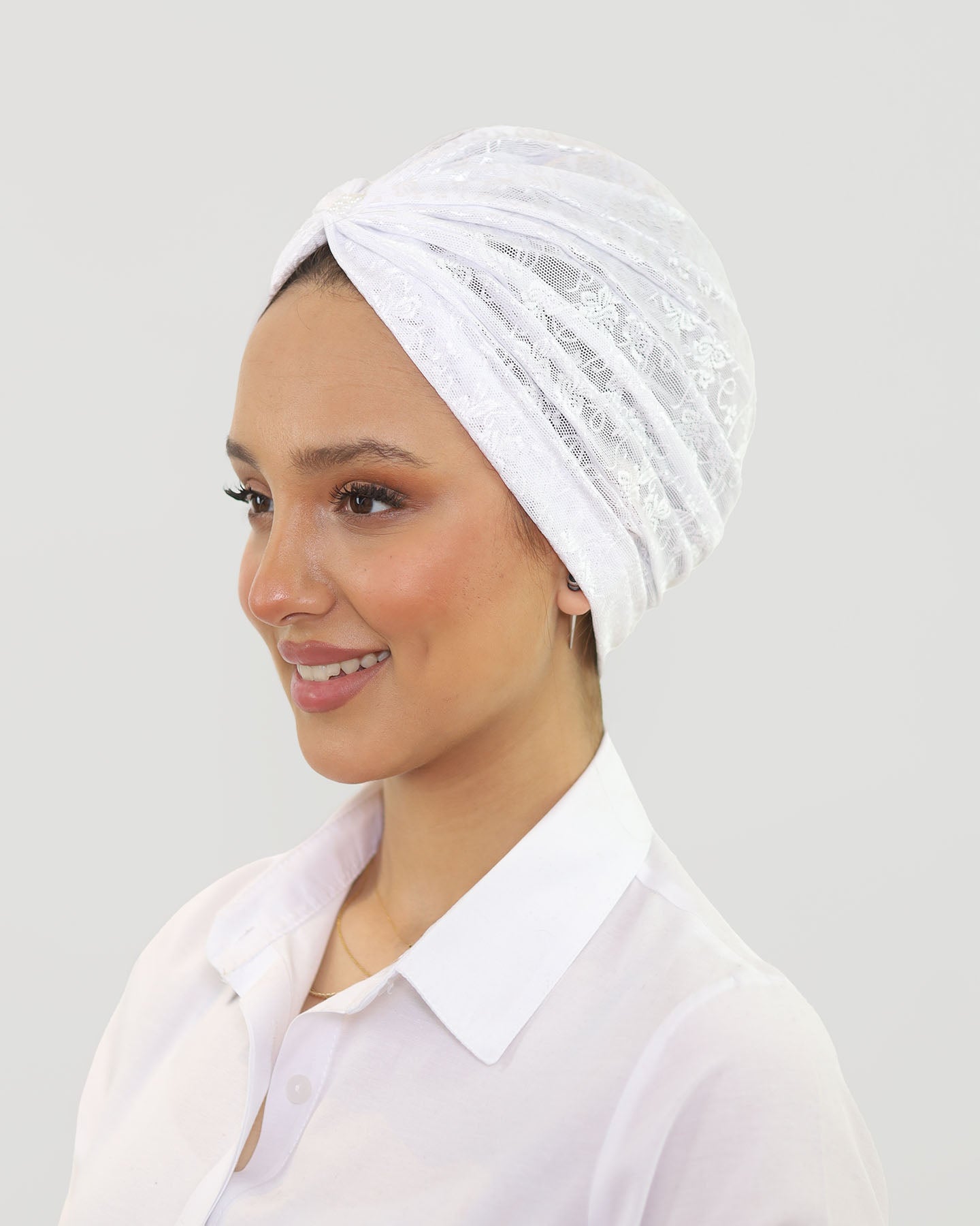 Turban - Lusia - White