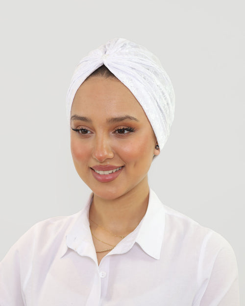 Turban - Lusia - White