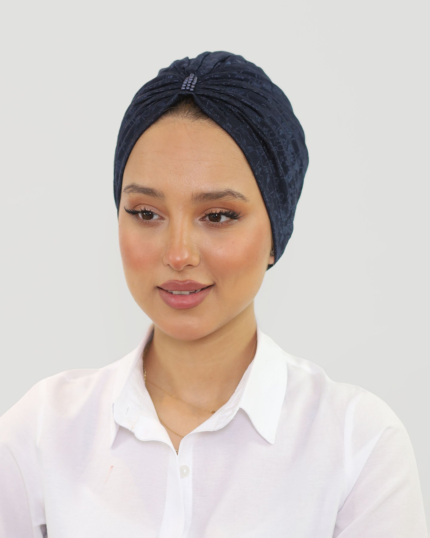 Turban - Lusia - Midnight Blue