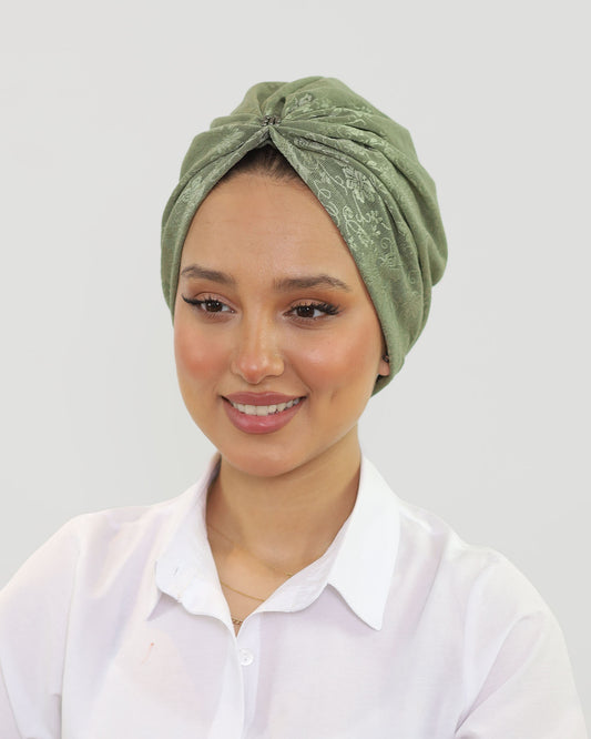 Turban - Lusia - Olive Green