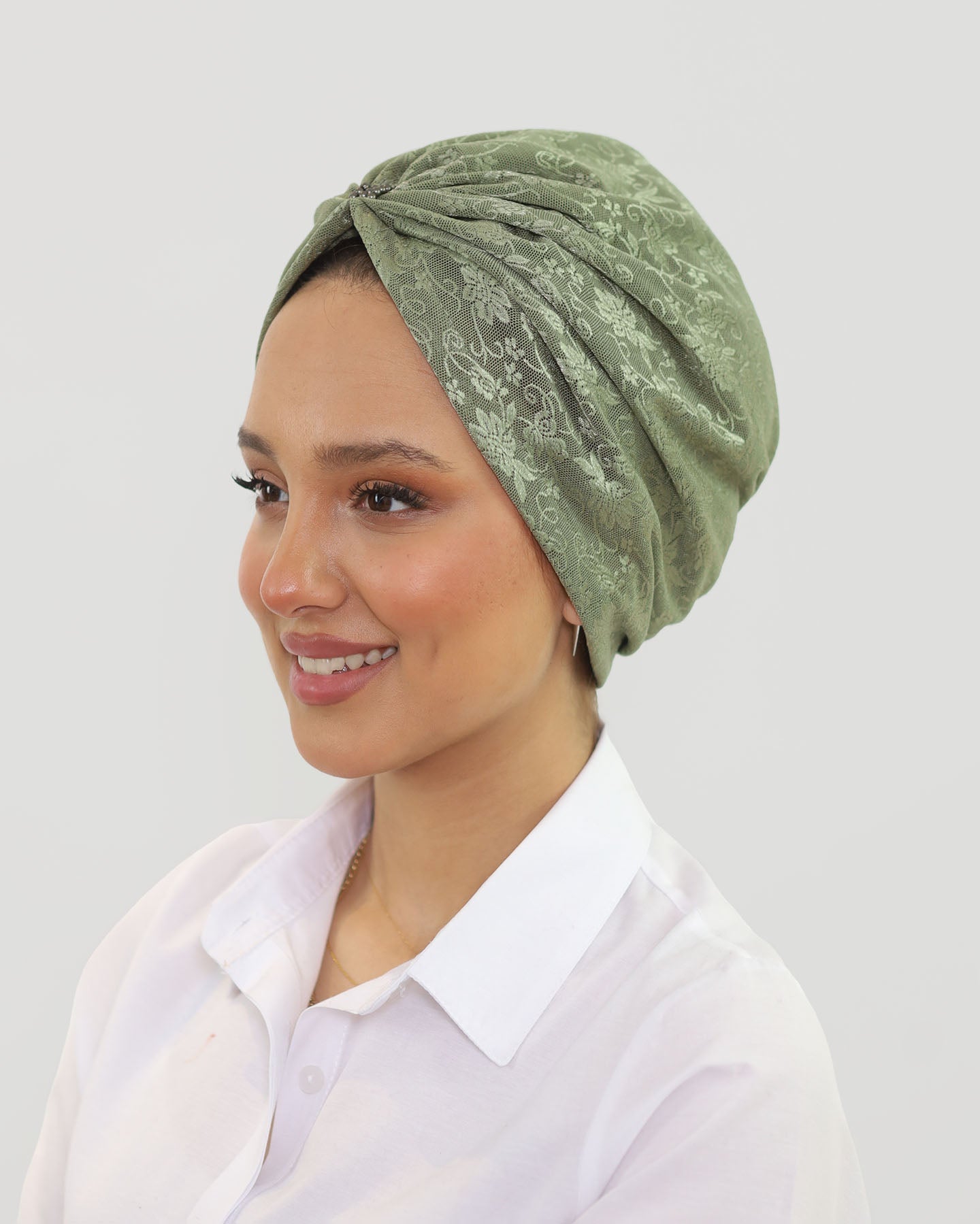 Turban - Lusia - Olive Green