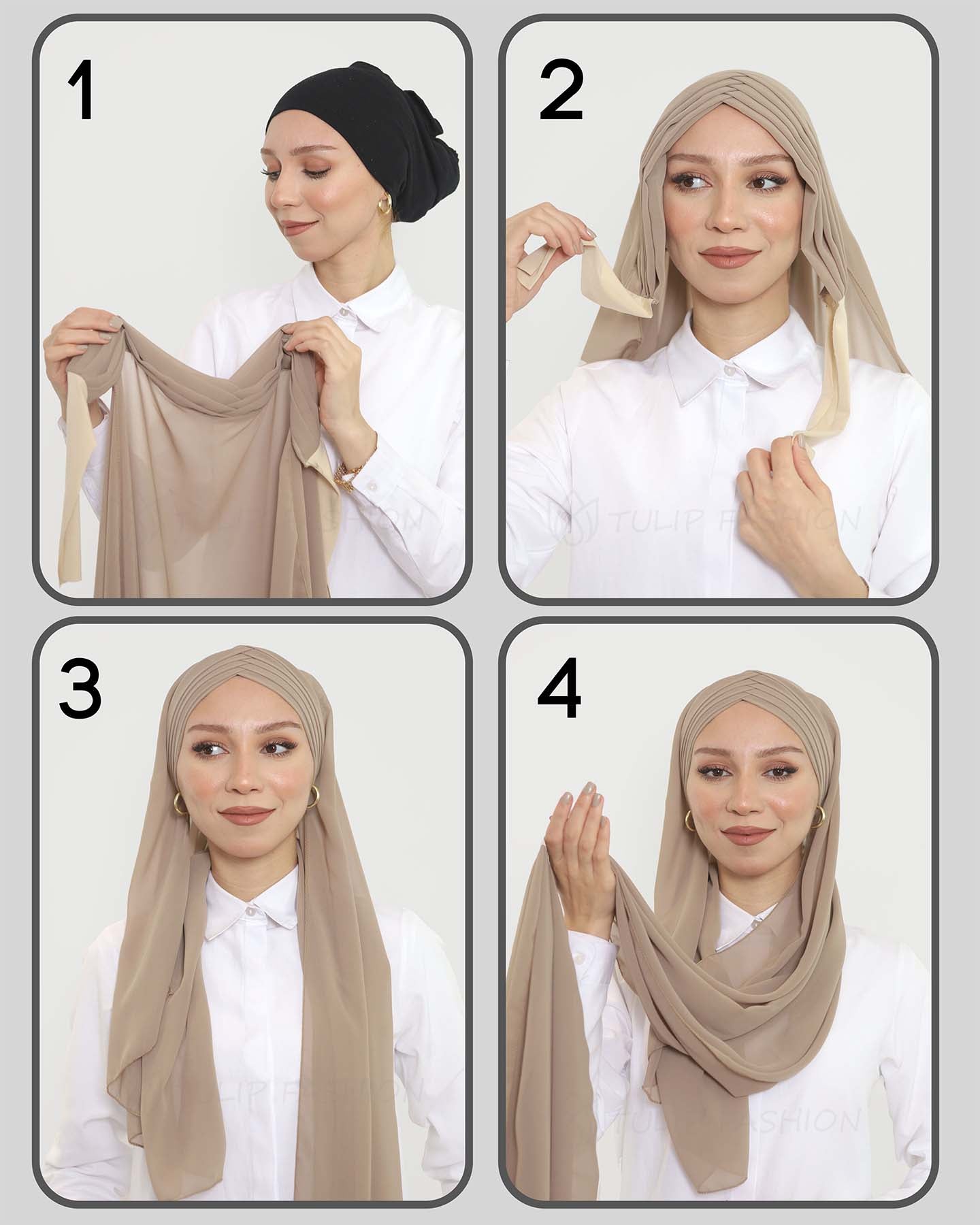 Hijab - Instant Chiffon Lyana