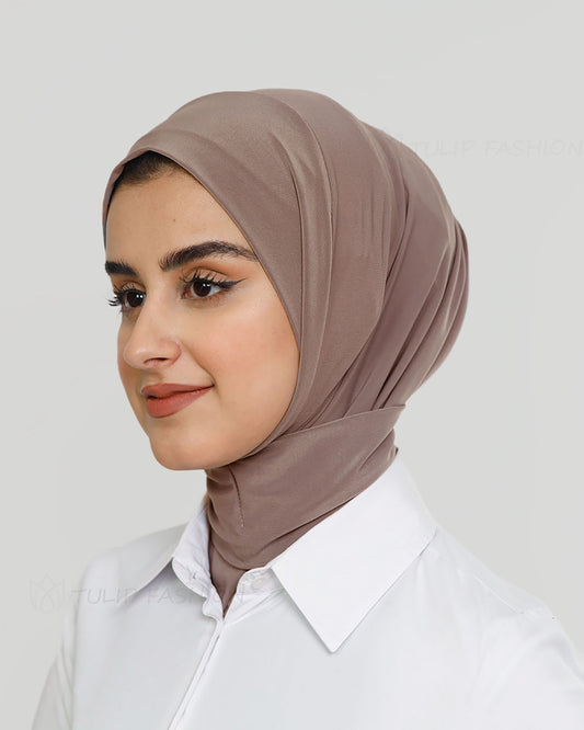 Al Amira Instant Hijab - Old Mauve