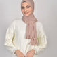 Hijab - Instant jersey pleated - Beige