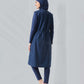 Muslim Swimsuit with hijab - Mora - Midnight Blue