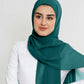 Hijab - Instant Chiffon With Cap - Turquoise