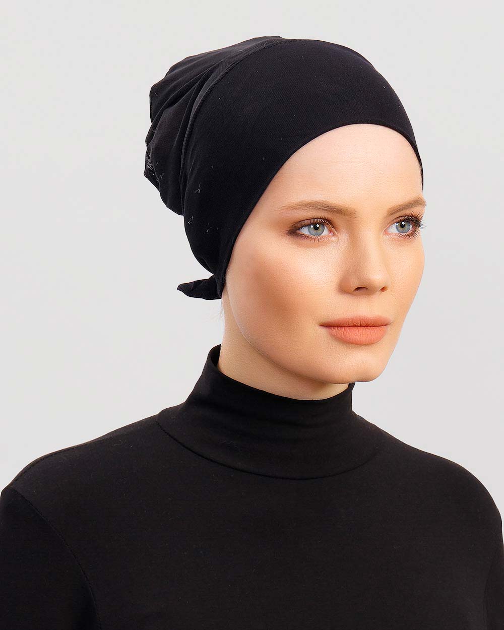 Underscarf - Breathable Tie-back - Black