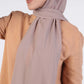 Hijab - Instant chiffon cap - Nude Beige