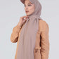 Hijab - Instant chiffon cap - Nude Beige