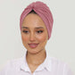 Turban - Acia - Dark Rose