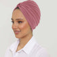 Turban - Acia - Dark Rose