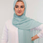 Premium Chiffon Hijab - Turquoise