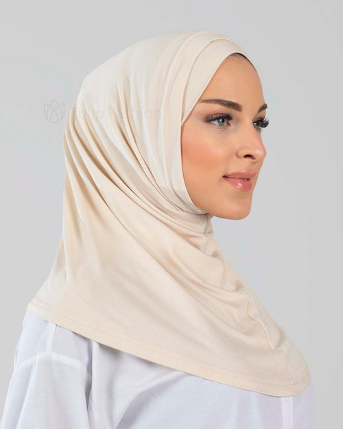 Hijab Al Amira Viscose - Light Beige