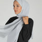 Hijab - Instant Chiffon Ninja Lycra - Gray
