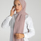 Hijab - Instant Chiffon Ninja Lycra - Light Mauve