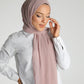 Hijab - Instant Chiffon Ninja Lycra - Light Mauve