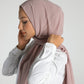 Hijab - Instant Chiffon Ninja Lycra - Light Mauve