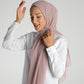 Hijab - Instant Chiffon Ninja Lycra - Light Mauve