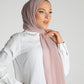 Hijab - Instant Chiffon Ninja Lycra - Light Mauve