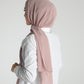 Hijab - Instant Chiffon Ninja Lycra - Light Mauve