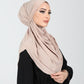 Hijab - Instant lycra with band - Beige