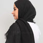 Hijab - Crinkle cotton - Black