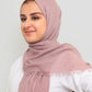 Hijab - Crinkle cotton - Mauve