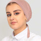 Premium Chiffon Hijab and Satin Lined Underscarf Set in Matching Color - Old Mauve