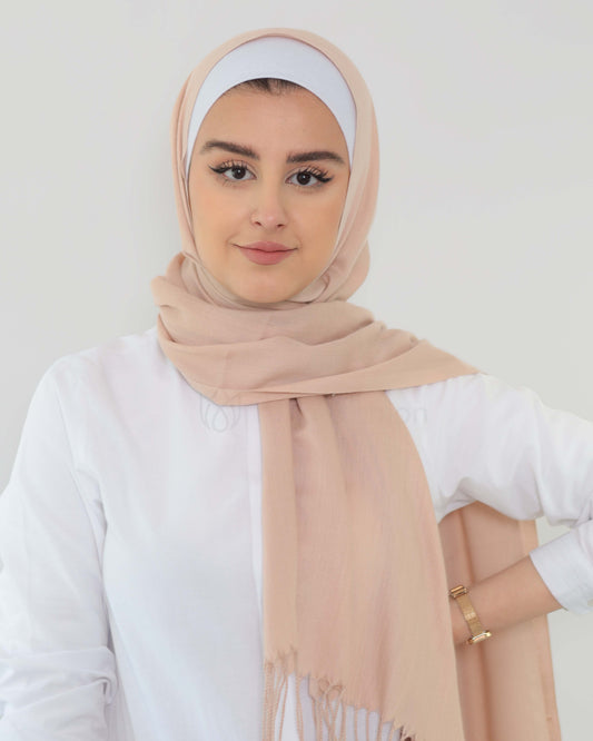 Hijab - Pashmina - Nude Beige