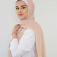 Hijab - Pashmina - Nude Beige
