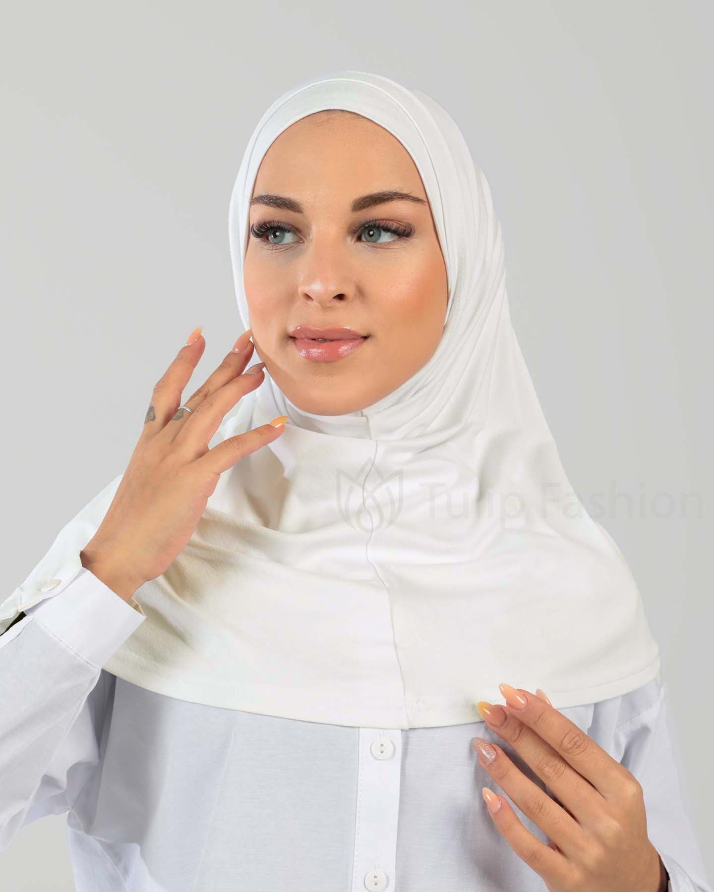 Hijab Al Amira Viscose - Off-White