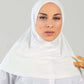 Hijab Al Amira Viscose - Off-White