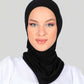 Hijab - Stretch Jersey One Piece - Black