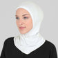 Hijab - Stretch Jersey One Piece - Off-White
