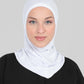 Hijab - Stretch Jersey One Piece - Off-White