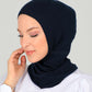 Hijab - Stretch Jersey One Piece - Midnight Blue