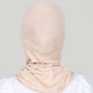Hijab - Stretch Jersey One Piece - Light Beige