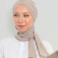 Turban with shawl - Tulia - Beige