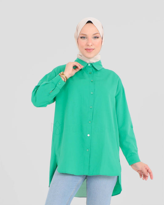 Long-sleeved Shirt - Green