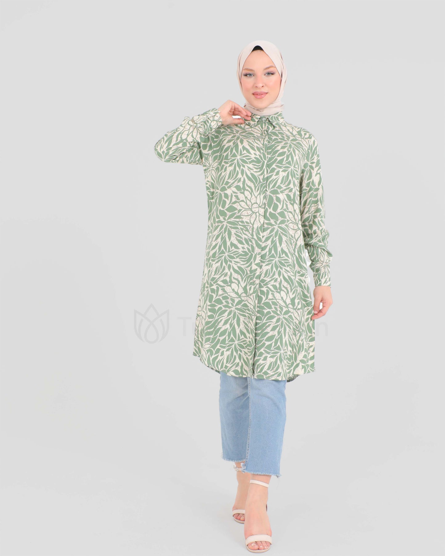 Long-sleeved Shirt - Green