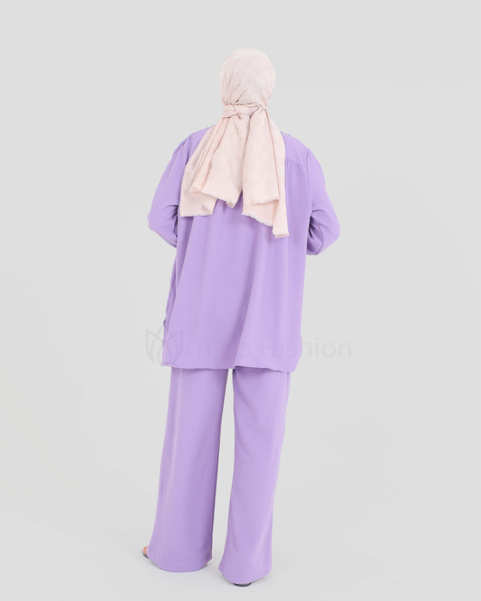 Shirt set with pants - Purple