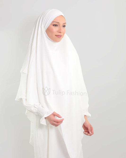 Maryam Khimar - White