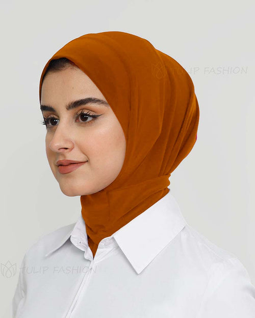 Al Amira Instant Hijab - Tawny Brown