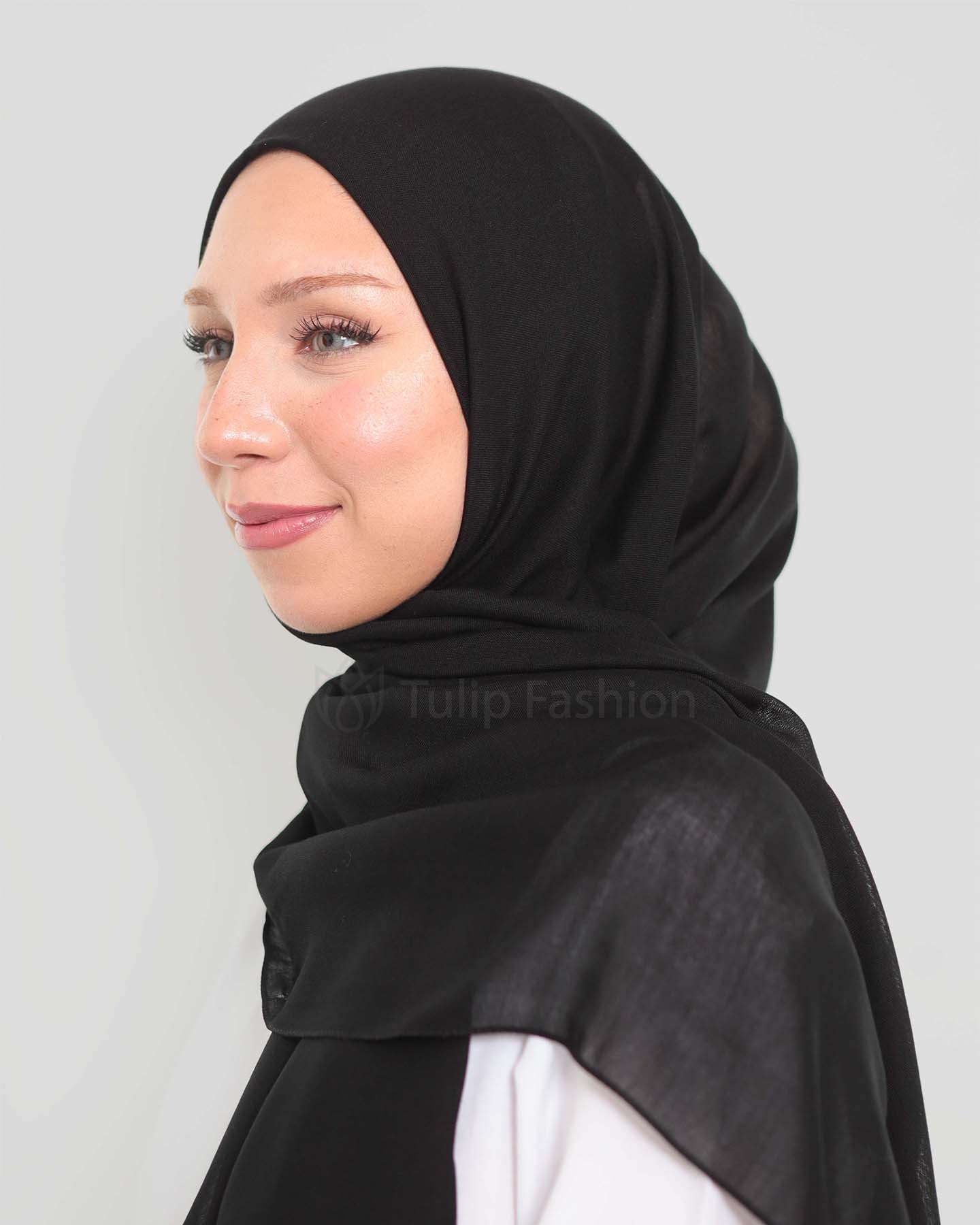 Hijab - Modal - Black